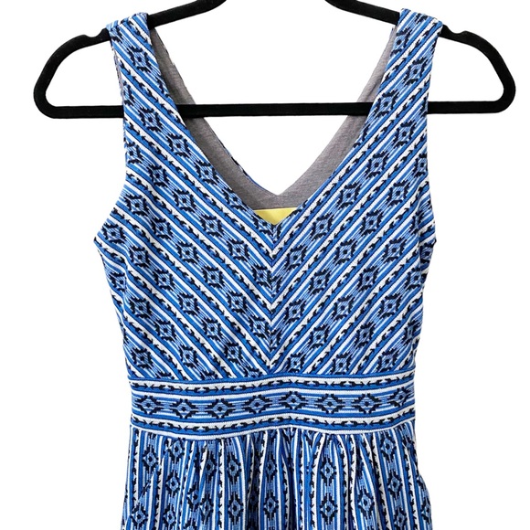 Anthropologie Maeve Lazuli Aztec Dress Size 2 - Picture 5 of 11